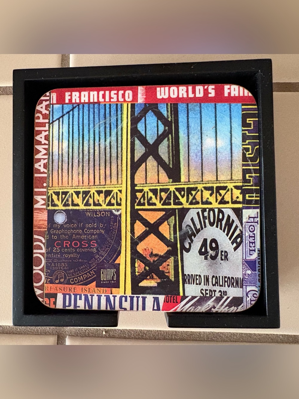 Annie Modica San Francisco scene coasters